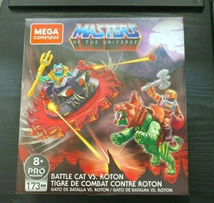 Masters of the Universe Mega Construx He-Man Battle Cat vs Roton Sealed Set - Picture 1 of 4