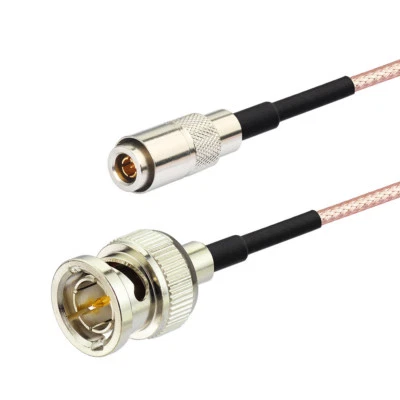10-Pack BNC Male to DIN 1.0/2.3 75Ohm RG-179 3G HD SDI Vedio Camera Cable 60cm - Image 1 of 4