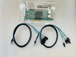 LSI OEM 9207-8i 6Gbs SAS HBA FW: P20 IT Mode For ZFS FreeNAS unRAID 2*SATA Cable - Picture 1 of 3