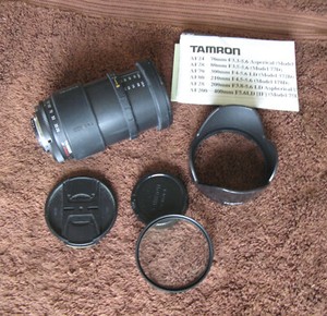 Tamron AF Aspherical LD 28-200mm 1:3.8-5.6 Lens 35mm Nikon mount
