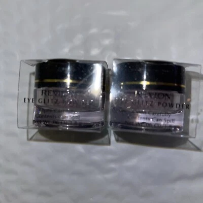 Lot of 2 Revlon Eye Glitz Powder Eyeshadow Foiled Passion RARE - Image 1 of 4