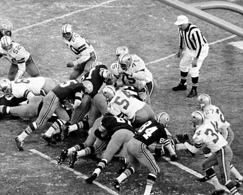 1967 Green Bay Packers BART STARR 16x20 Photo Ice Bowl Print Poster NFC Champs!! Cover