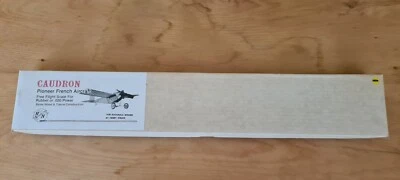 Caudron - Pioneer French Aircraft- RN Models balsa wood airplane kit - Image 1 of 3