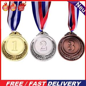 Award Medal with Ribbon Winner Reward Medals for Souvenir Gift Outdoor Games Toy