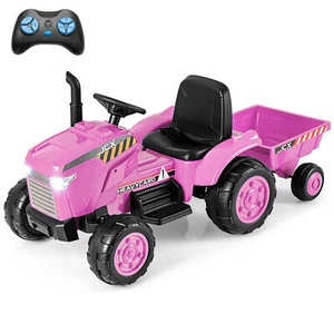 12V Kids Ride On Tractor 2-in-1 Toddlers Electric Toy Car with Remote Control - Picture 1 of 10