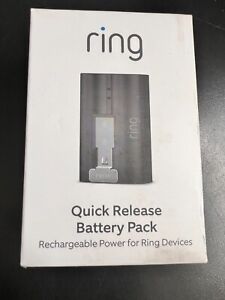 Ring Video Doorbell Quick Release Rechargeable Battery Pack Sealed Devices 0860