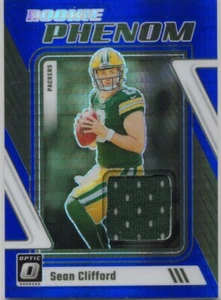 2023 Panini Donruss Optic - Rookie Phenoms Sean Clifford #RP-SC Blue Hyper Prizm - Picture 1 of 2