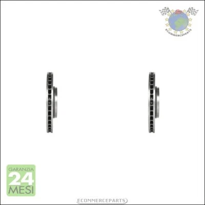 Kit 2x dischi freno Bosch Anteriore per DAEWOO ESPERO NEXIA LANOS OPEL CALIBRA - Immagine 1 di 4