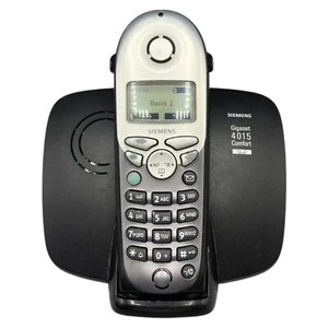 Gigaset 4000 Comfort Festnetztelefon Mobilteil 4015 Ladeschale Basis Gürtelclip - Bild 1 von 19