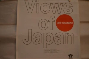 1970 Bank of Tokyo of California World Expo Calendar Views of Japan - Picture 1 of 12