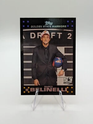 Marco Belinelli 2007-08 Topps 黑色 50 周年 RC #128 勇士 — 第 1/2 张图片