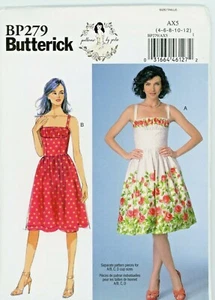 Vestido Solero Misses Butterick Patrón BP279 Tallas 4-12 Patrones por Gertie Sin Cortar - Imagen 1 de 2