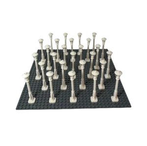 LEGO® Straßenlaternen Weiß - verschiedene Mengen - Street light white 11062 NEU