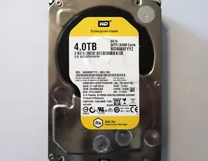 WD WD4000FYYZ-36UL1B0 HANNNVJAA (WCC6) Malaysia 4.0TB 3.5" Sata HDD SEP/2015 - Picture 1 of 2