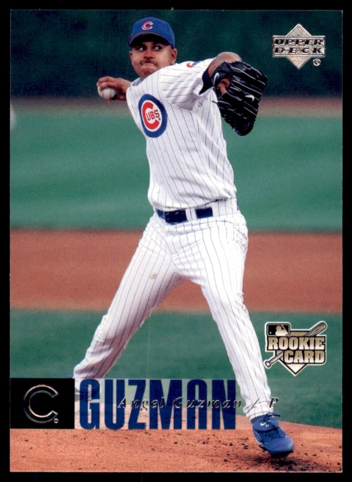 2006 Upper Deck Angel Guzman Rookie Chicago Cubs #1038 1096 - Image 1 of 2