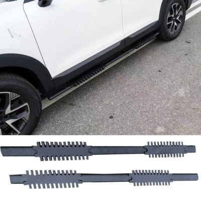 All Black Side Bar fits for Nissan Pathfinder 2022-2025 Running Board Side Step - Image 1 of 4