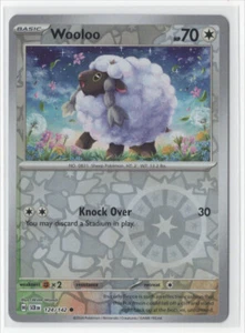 Pokemon Stellar Crown - 124/142 Wooloo Reverse Holo - Imagen 1 de 1