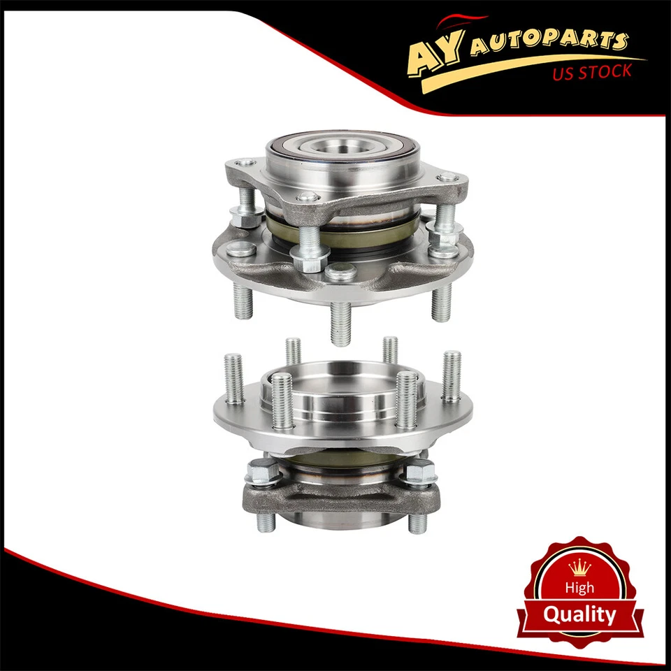 2x Front Wheel Hub Bearing Assembly For Toyota Tundra Tacoma 2005-2022 2023 4WD - Image 1 of 4