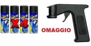 PLASTI DIP NERO OPACO KIT 4 pellicola spray + OMAGGIO AUTO AMERICANO - Foto 1 di 1