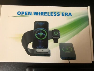 estación de carga inalámbrica apple 3 en 1 Foto 1 de 4