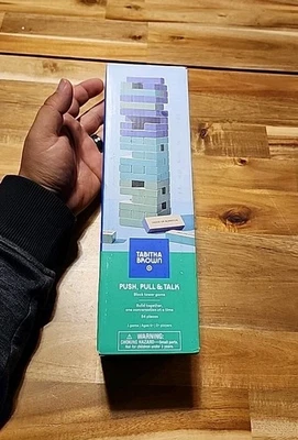 Tabitha Brown - Push Pull And Talk Block Tower Game - Target - NEW - Image 1 of 3