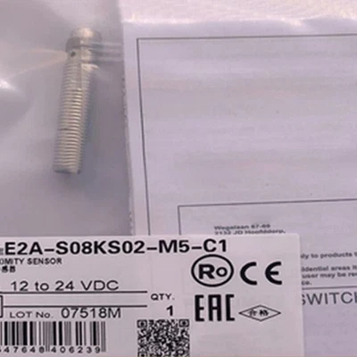 Omron new one E2A-S08KS02-M5-C1 Proximity Switch Fast Shipping - Image 1 of 3