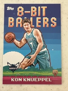 Kon Knueppel 2025-26 Topps Basketball RC Rookie 8-Bit Ballers Insert Hornets - Bild 1 von 2