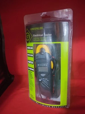 Probador eléctrico automático con abrazadera GREENLEE CMT-60 NUEVO, PRECINTADO. Foto 1 de 4
