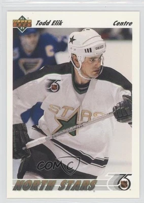 1991-92 Upper Deck French Todd Elik #544 - Image 1 of 2