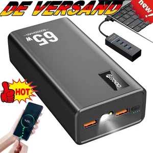 Extreme 50000mAh Powerbank - 65W PD, 3 Anschlüsse, für Smartphone & Tablet - Bild 1 von 23