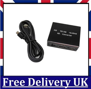 HDMI Stereo Audio Extractor Converter 4K * 2K HDMI to HDMI + Optical SPDIF 3.5mm - Picture 1 of 7