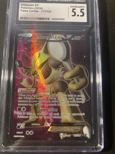 CGC 5.5 Alakazam Fullart Fates Collide 2016 Pokemon - Bild 1 von 3