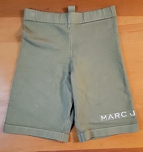 Marc Jacobs The Sport Olive Green Gym Shorts Womens Size Small Logo Read *** - Picture 1 of 11