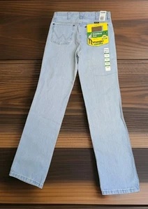 Wrangler Jeans Mens 30x32 Light Wash Slim Fit Cowboy Cut 936 Western Denim NEW - Picture 1 of 19