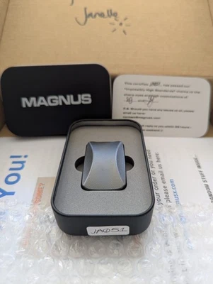 Magnus Sweep "Supergrip" Zirconium fidget slider X48 SS "Dimple" plates JA051 - Image 1 of 4