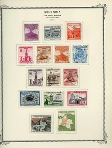 COLOMBIA Scott Specialty Album Page Lot #61 - SEE SCAN - $$$ - Picture 1 of 1