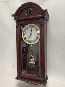 Seiko Westminster Whittington Wall Clock with Pendulum - Vintage Style - Picture 1 of 11