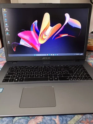 PC PORTABLE ASUS X705U SSD:128Go DD:1To RAM:6Go 17,3" - Photo 1/4