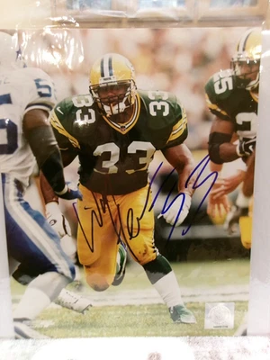 Autographed WILLIAM HENDERSON Green Bay Packers 8x10 Photo w/COA - Image 1 of 3