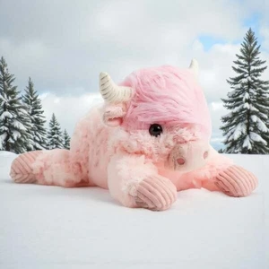 Highland Cow Pink Weighted Plush New 2025 Hobby Lobby Sold Out - Picture 1 of 2