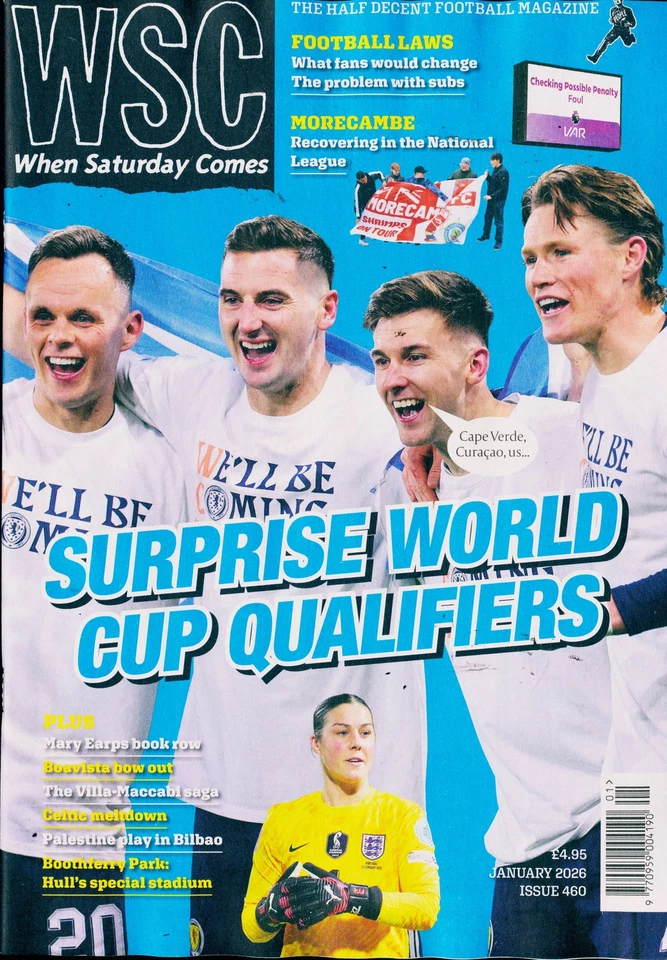 WHEN SATURDAY COMES MAGAZINE JAN 26 - Image 1 of 1