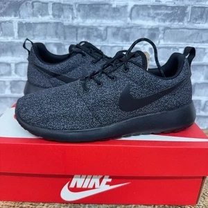 Nike Roshe Run Print Antracita Negro 599432-017 Mujer Talla 6 Nuevo - Imagen 1 de 6