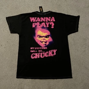 Bloody Disgusting Child’s Play Chucky Will Play? graues T-Shirt Herren L - Bild 1 von 5