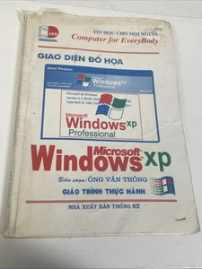 Microsoft for Windows XP Vintage Retro Computer Software Book Manual Giao DIEN - Picture 1 of 15