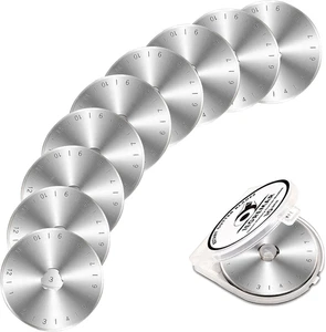 10 Stück 45 mm Rotationsschneiderklingen 3. Gen Rotationsschneider Ersatzklingen Langlebig - Bild 1 von 8