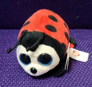 Juguete de peluche Teeny Tys TRIXY the Ladybug 4” Beanbag apilable nuevo con caja ¡Súper lindo! - Imagen 1 de 6