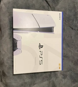 Sony PlayStation 5 Slim Console - Disc Version - White - Picture 1 of 5
