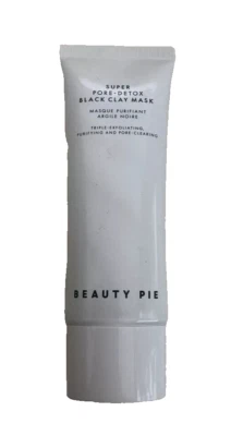 BEAUTY PIE SUPER PORE-DETOX BLACK CLAY MASK (125ml) BRANDNEU OHNE BOX