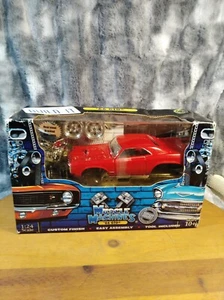 Vintage Muscle Machines 1:24 Build It '66 GTO Red Sealed Box - Picture 1 of 12