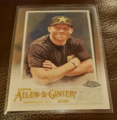 2020 Topps Chrome Allen Ginter Ryan Nyquist Base Card BMX Legend World Champion - Image 1 of 2